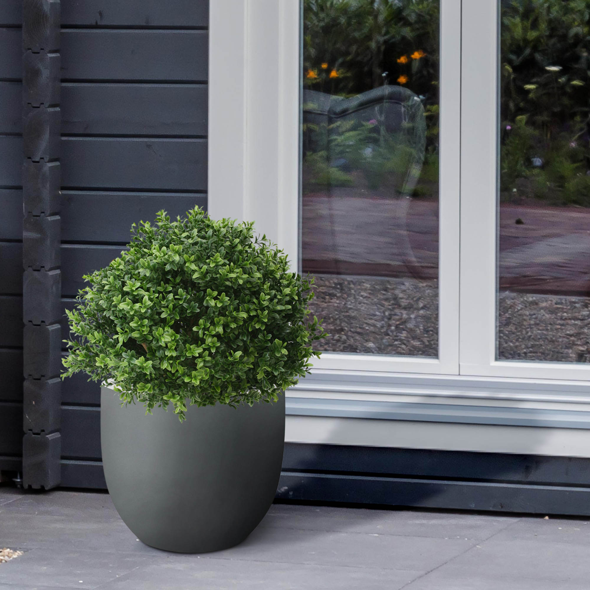 Buxus bol deluxe kunstplant 40cm - 8718719443859