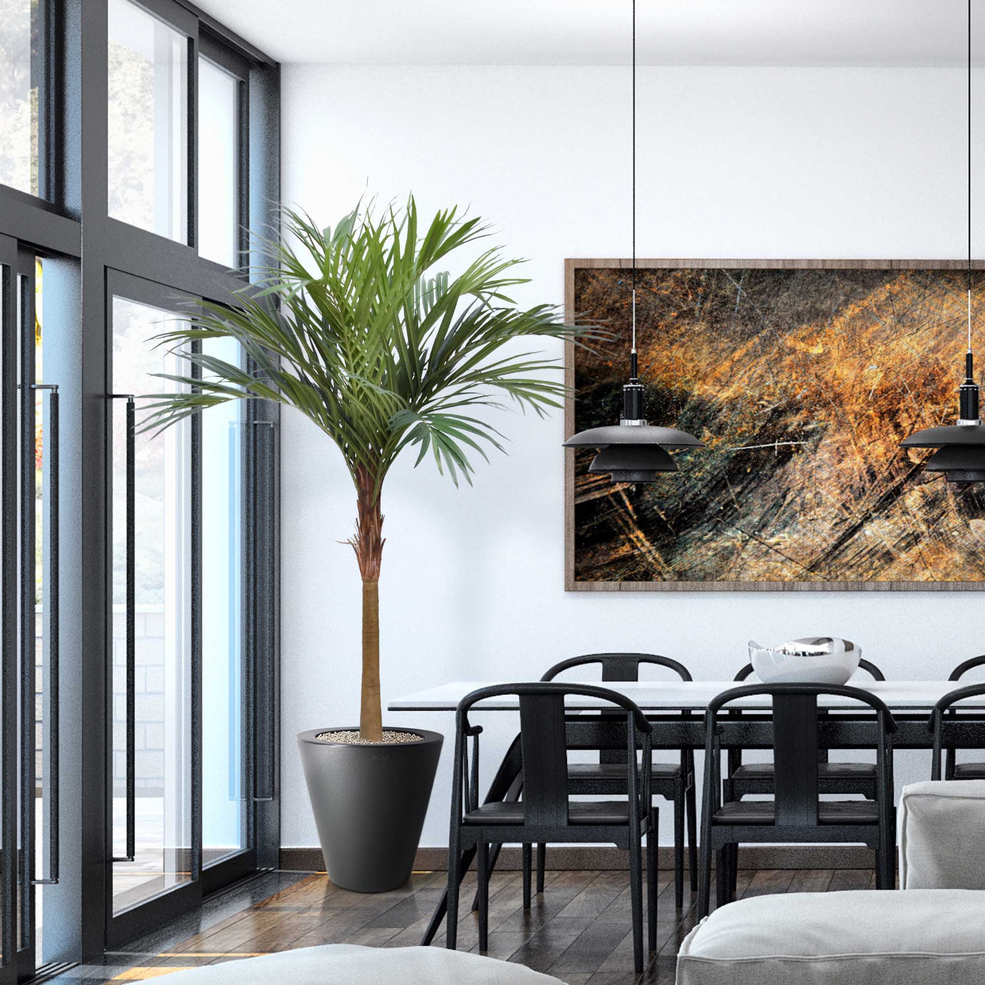 Majesty kunstpalm x10 YG-Trunk 225cm - 8720039973411