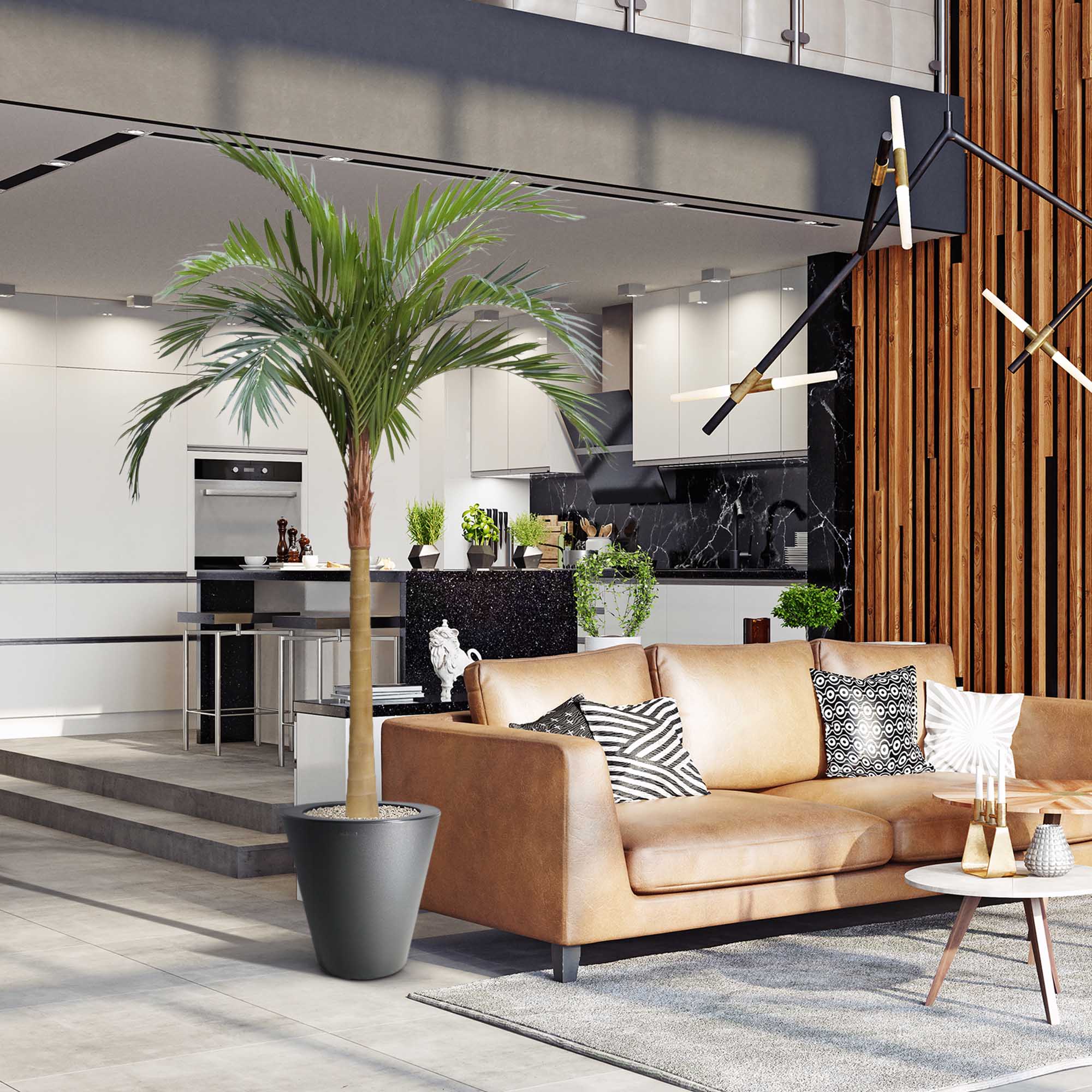 Majesty kunstpalm x10 YG-Trunk 300cm - 8720039973428