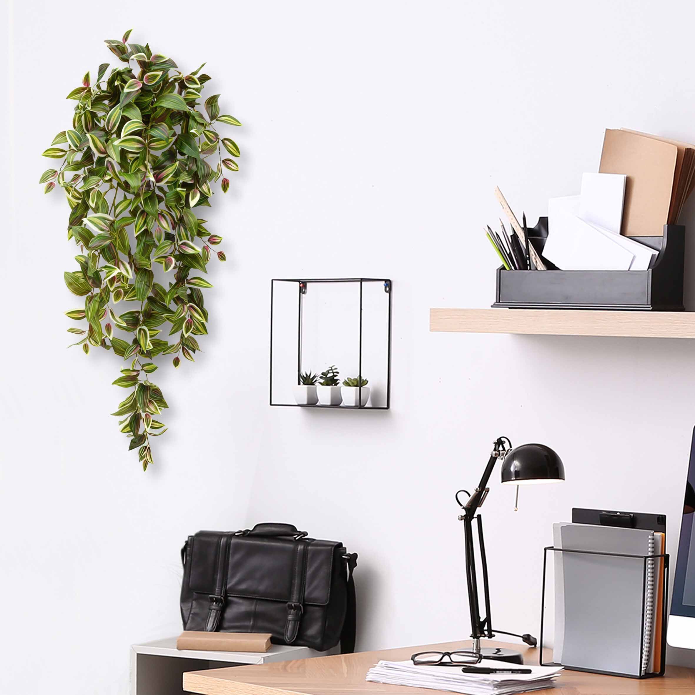 Tradescantia kunst hangplant 100cm - bont - 8718719445686