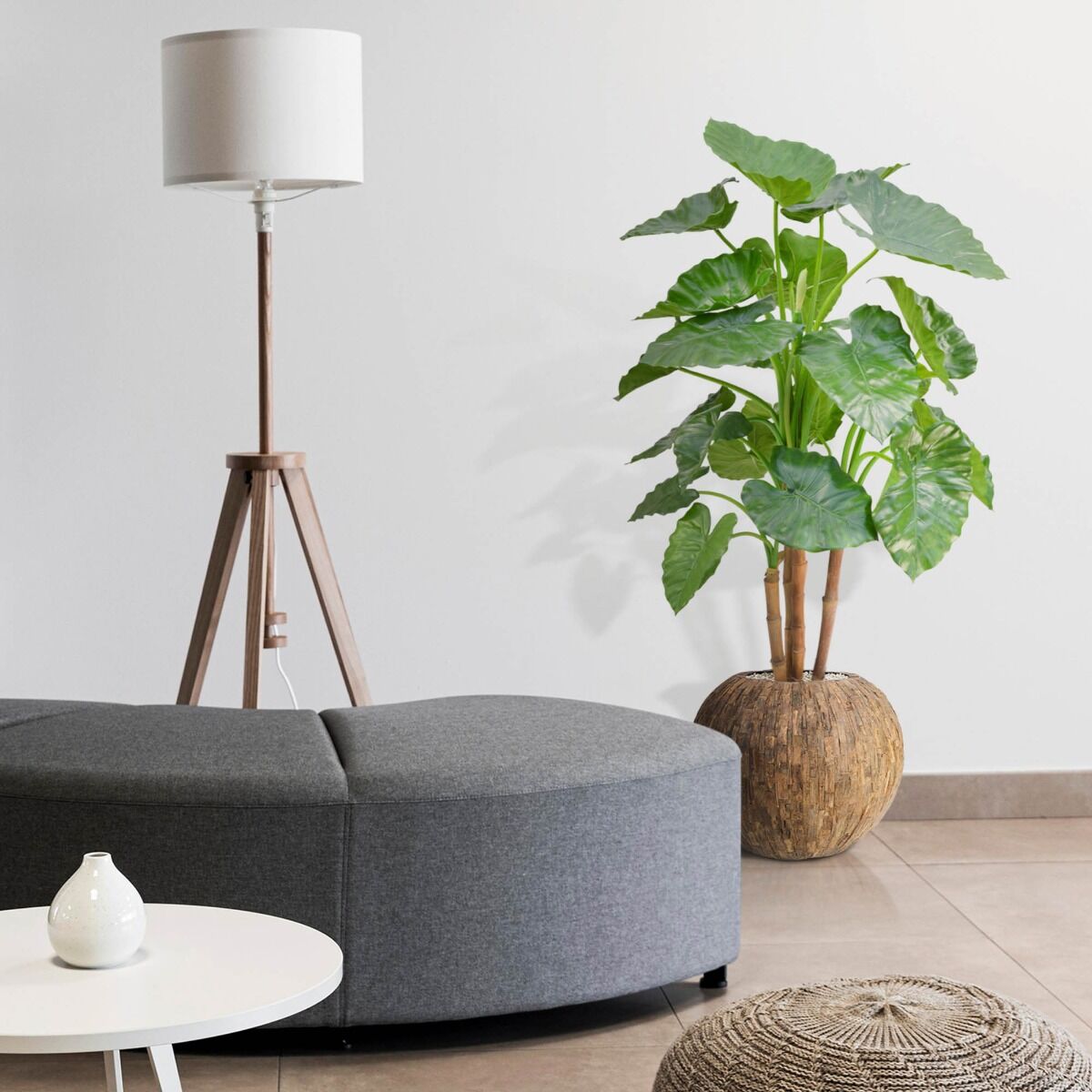 Alocasia Calidora deluxe kunstplant 125cm - 8718719446492