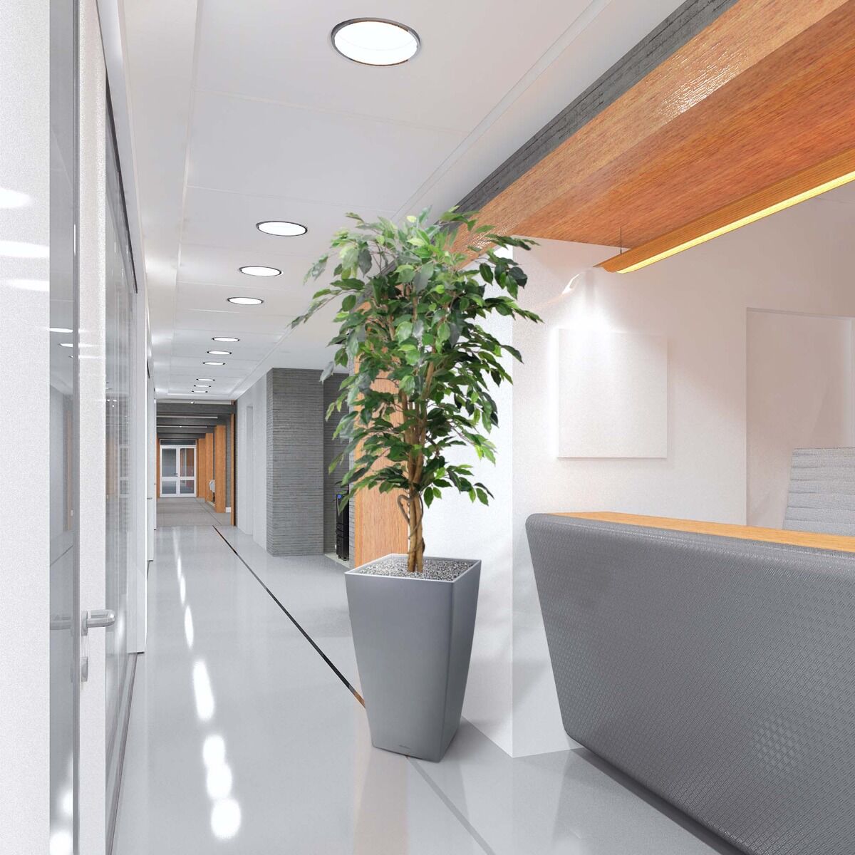 Ficus Benjamini kunstboom 150cm - 8718719440018