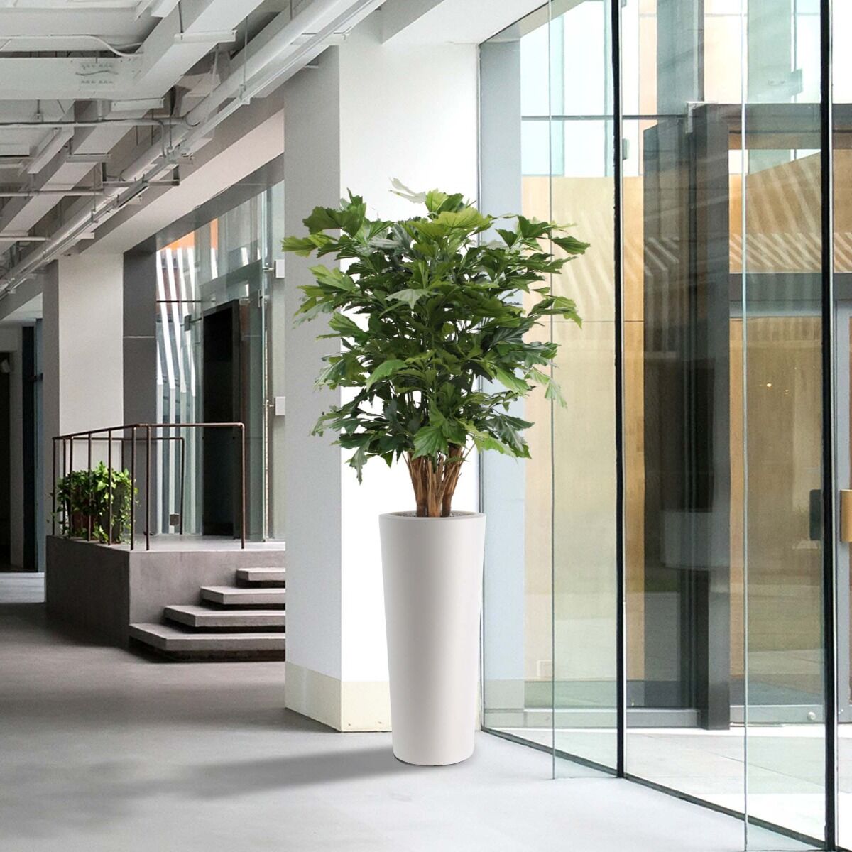 Fishtail XL deluxe kunstpalm 130cm - 8718719444245