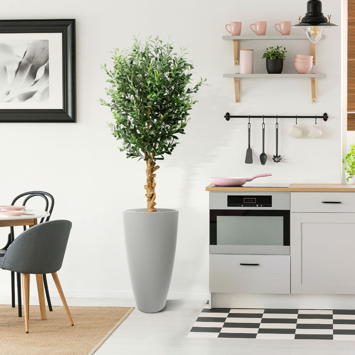 Kunst Olijfboom deluxe 155cm - 8718719443620