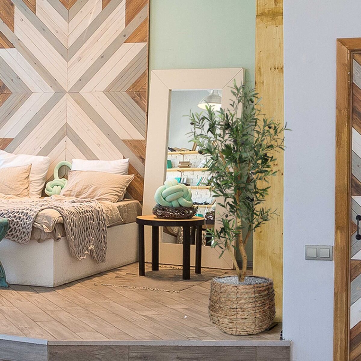 Kunst Olijfboom promo 120cm - 8718719440445