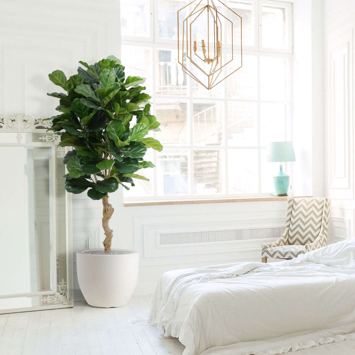 Lyrata deluxe kunstplant 155cm - 8718719443644