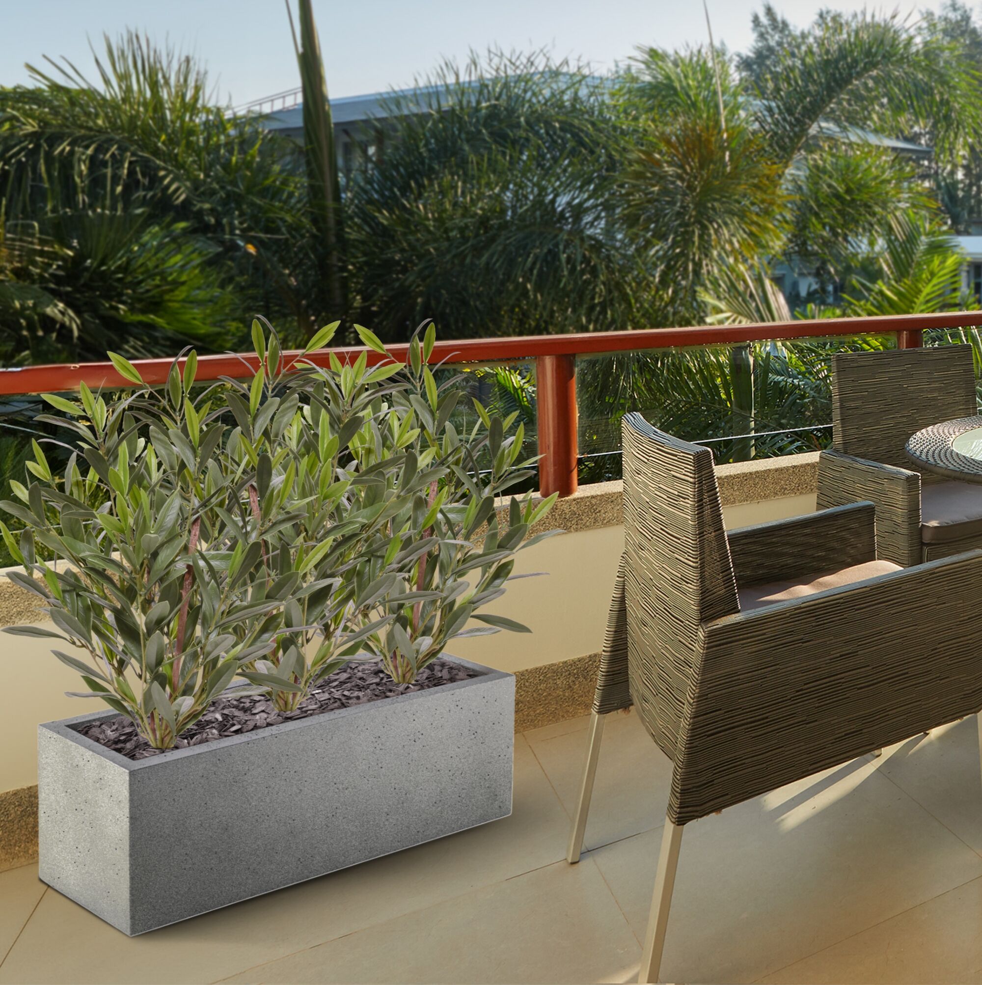 Olijf Kunstplant 50cm UV - 8720039979093