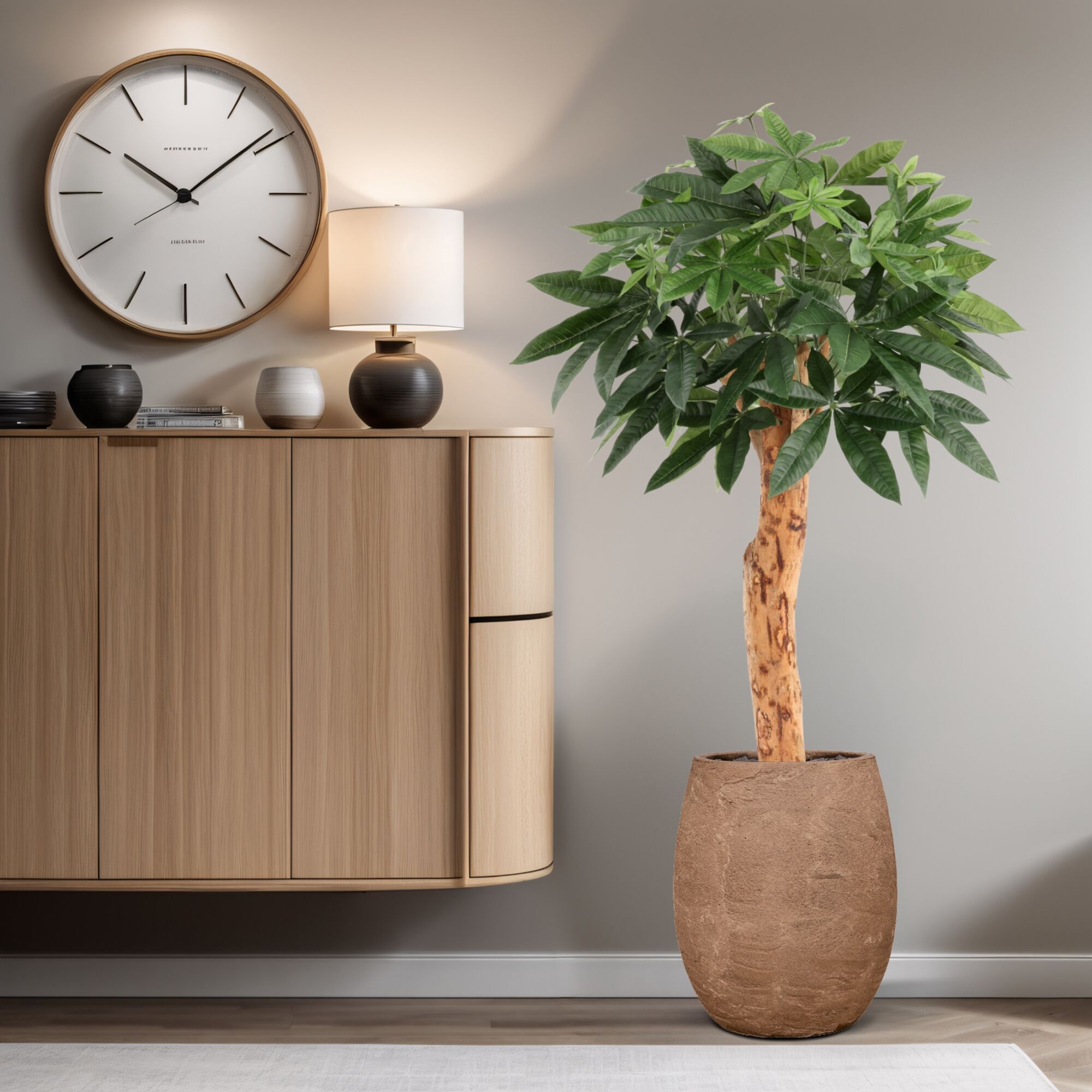 Pachira Kunstplant Deluxe 100cm - 8721264103321