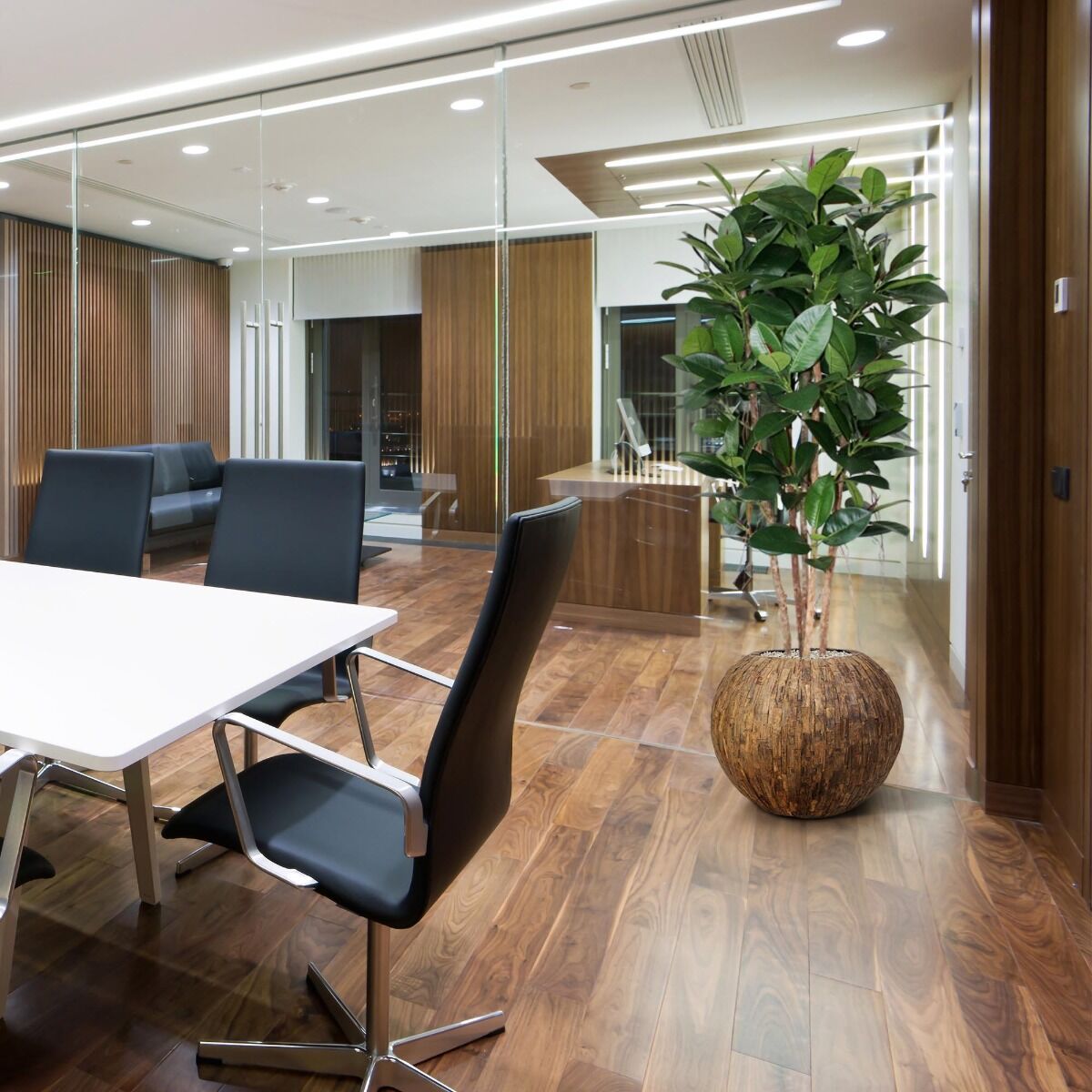 Philodendron Kolom kunstplant 155cm - 8718719441442