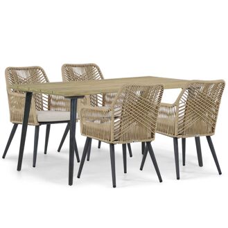 Coco Vedra/Montana 180 cm dining tuinset 5-delig - 7434227796751