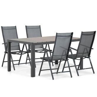 Domani Carino/Young 155 cm dining tuinset 5-delig - 7434219985965