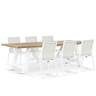 Lifestyle Fiora/Florence 260 cm dining tuinset 7-delig - 7434219165176