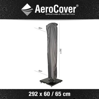 Aerocover vrijhangende parasolhoes H292x60/65 voor Challenger 400 x 300 - 7434229260267