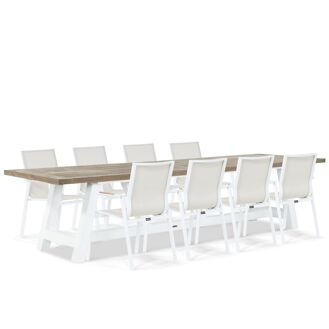 Lifestyle Fiora/Florence 330 cm dining tuinset 9-delig - 7434241263208