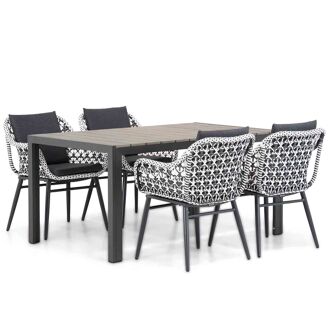 Lifestyle Dolphin/Young 155cm dining tuinset 5-delig - 7423619472434