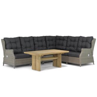 Garden Collections Chicago/Brighton 140 cm dining loungeset 5-delig - 7434228954907