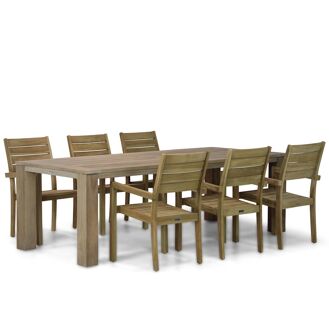 Garden Collections Liverpool/Brighton 240 cm dining tuinset 7-delig - 7423602687685