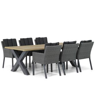 Garden Collections Oxbow/Cardiff 240 cm dining tuinset 7-delig - 7423606555539
