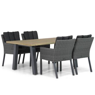 Garden Collections Oxbow/Glasgow 180 cm dining tuinset 5-delig - 7423617078041