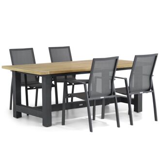 Lifestyle Ultimate/San Francisco 200 cm dining tuinset 5-delig - 7423602493408
