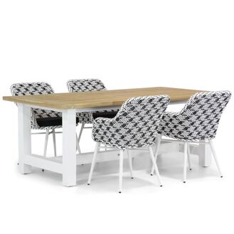 Lifestyle Crossway/Los Angeles 200 cm dining tuinset 5-delig - 7423611267274