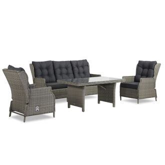 Garden Collections New Castle dining loungeset 4-delig - 7435147548574