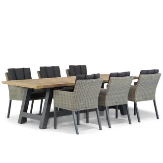 Garden Collections Oxbow/Trente 260 cm dining tuinset 7-delig - 7423614783795