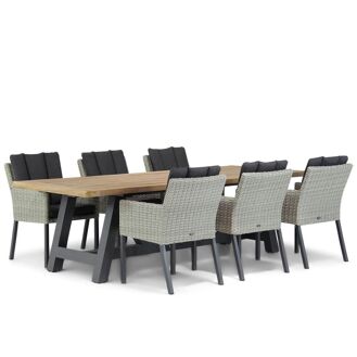 Garden Collections Oxbow/Trente 260 cm dining tuinset 7-delig - 7423608120186