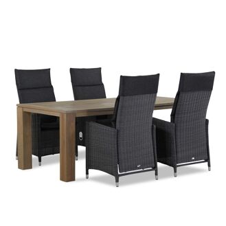 Garden Collections Madera/Brighton 200 cm dining tuinset 5-delig - 7435147393327